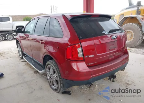 2013 Ford Edge Sel из США, поврежденный, VIN 2FMDK4JC9DBB62608